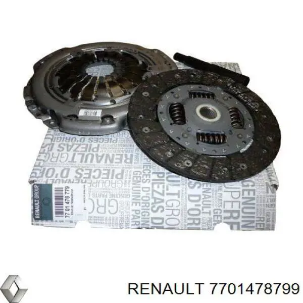 Mecanismo de embrague Renault (RVI) 7701478799 precio, desde 146,91 EUR
