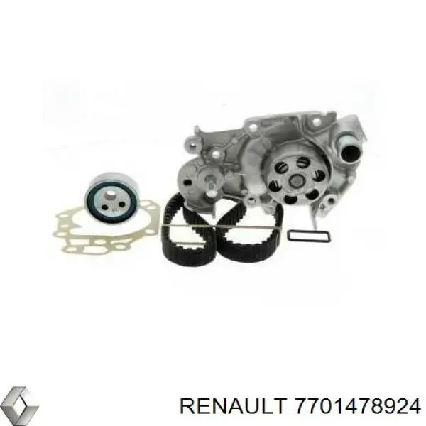 Bomba de agua 7701478924 Renault (RVI)