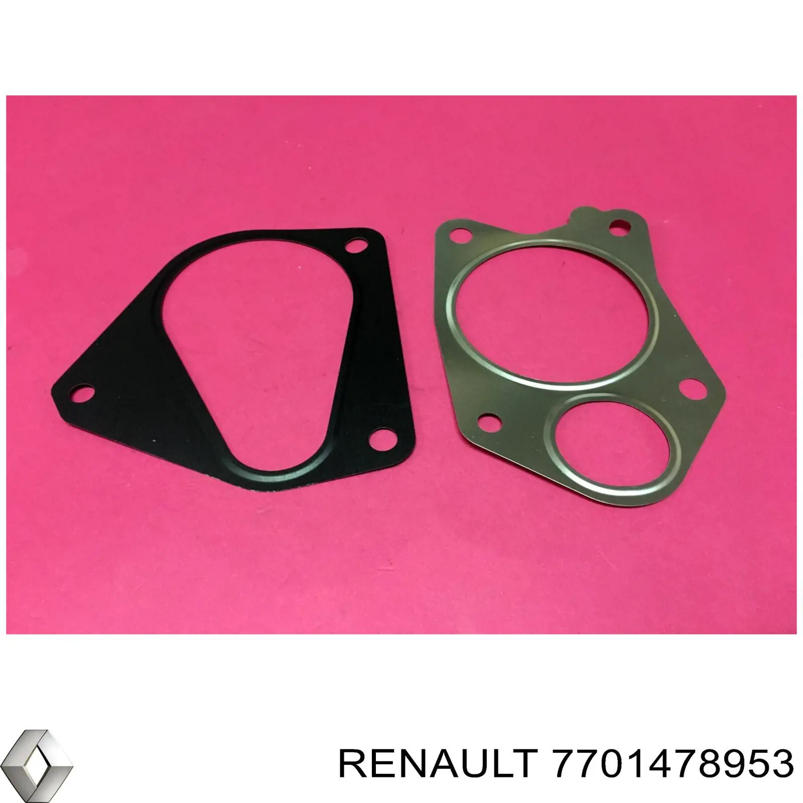 7701478953 Renault (RVI) junta egr para sistema de recirculacion de gas
