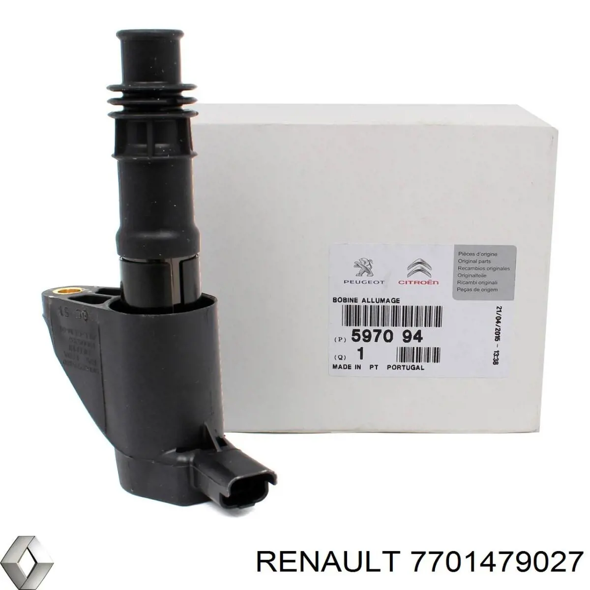 Bobina de chispa Renault (RVI) 7701479027 precio, desde 34,85 EUR
