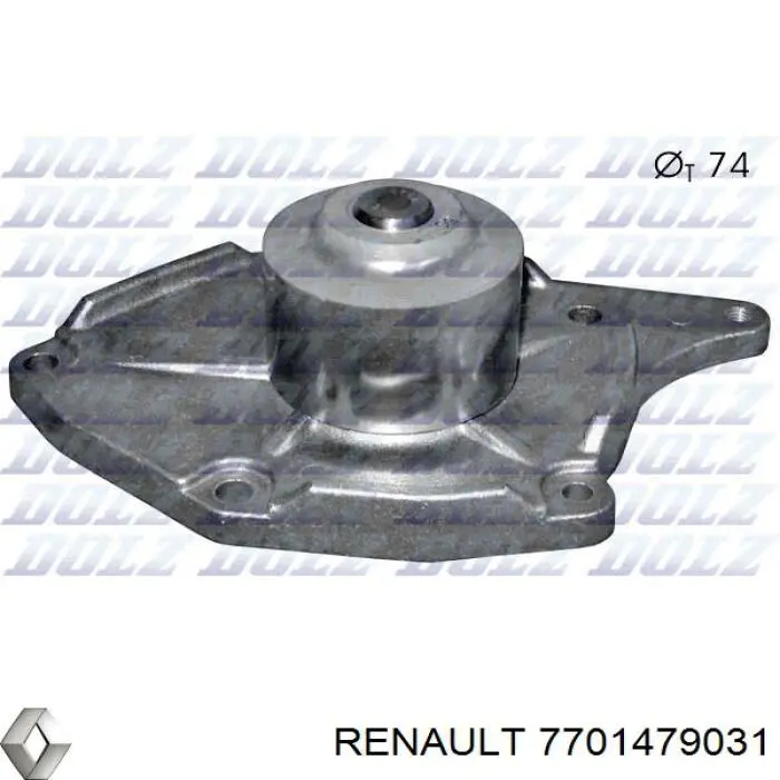 7701479031 Renault (RVI) correa de transmisión