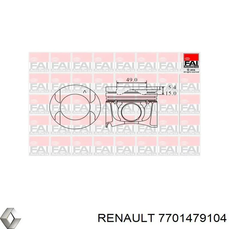 7701479104 Renault (RVI)