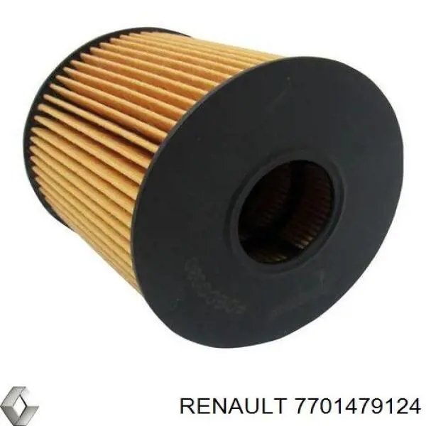 7701479124 Renault (RVI) filtro de aceite
