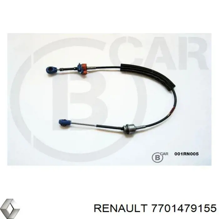 1608285880 Peugeot/Citroen cable de caja de cambios