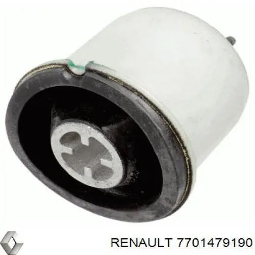 7701479190 Renault (RVI) suspensión, cuerpo del eje trasero