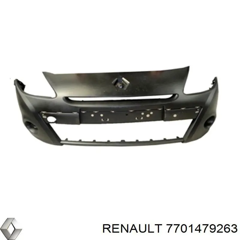 620224634R Renault (RVI) paragolpes delantero