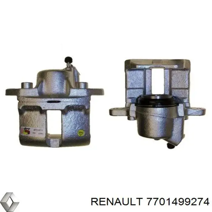 Comprar 7701499274 Renault (RVI) Pinza de freno delantera izquierda