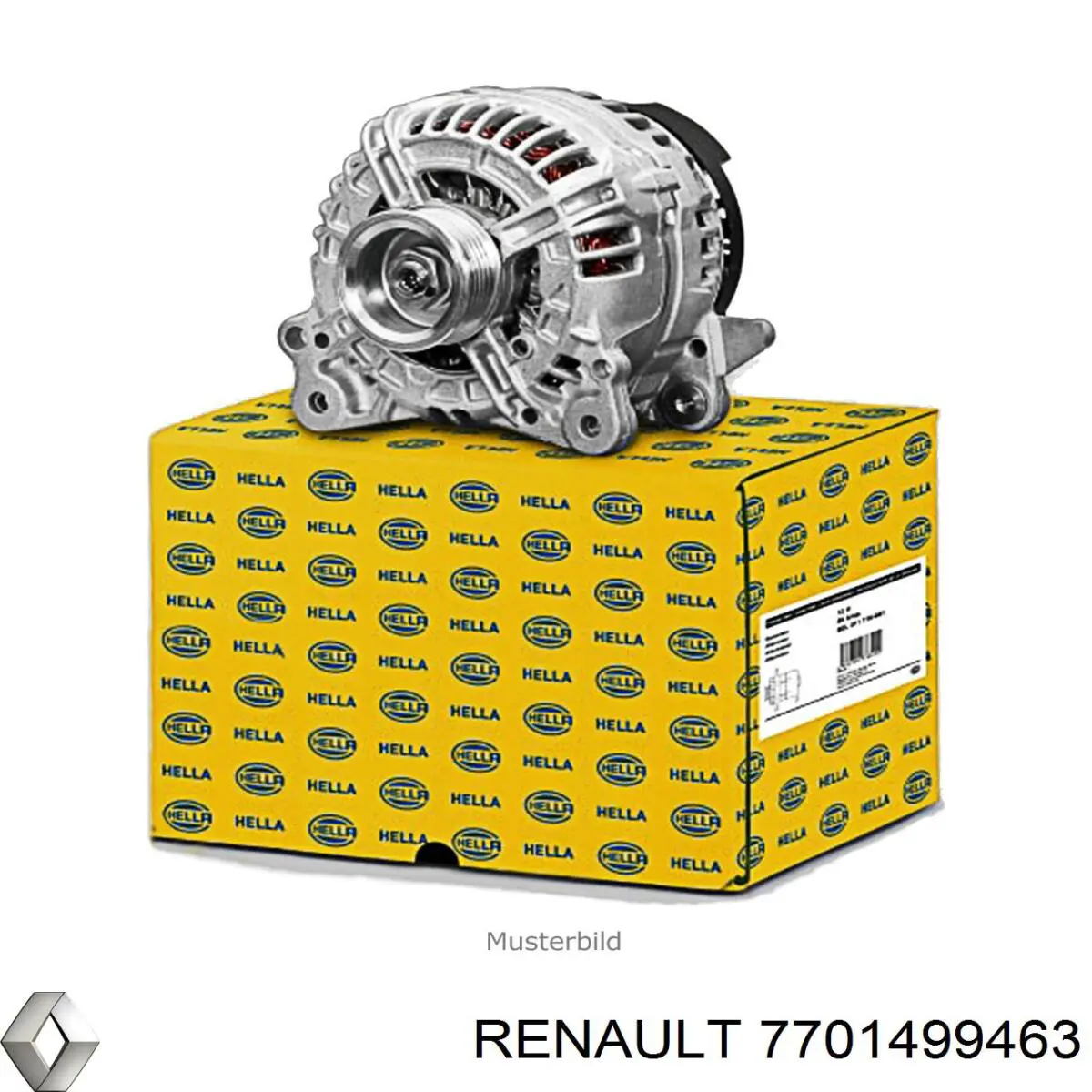 7701499463 Renault (RVI) alternador