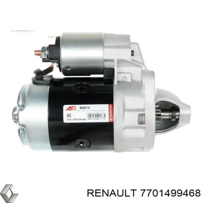 7701499468 Renault (RVI) motor de arranque