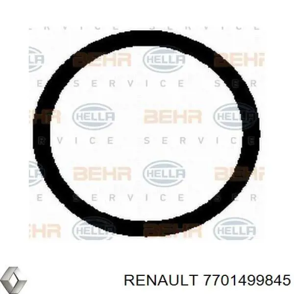 7701499845 Renault (RVI) compresor de aire acondicionado