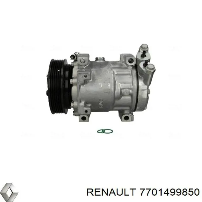 7701499850 Renault (RVI) compresor de aire acondicionado