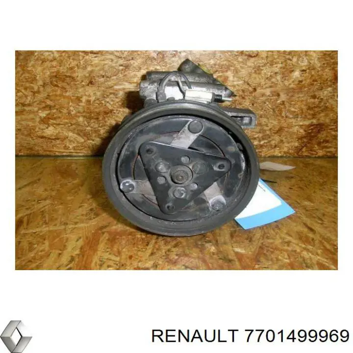 7701499969 Renault (RVI) compresor de aire acondicionado