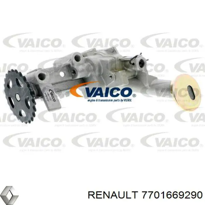 7701669290 Renault (RVI) bomba de aceite