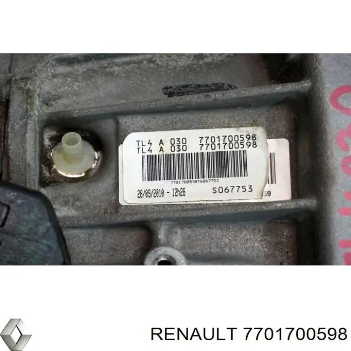 7701700598 Renault (RVI) caja de cambios mecánica, completa