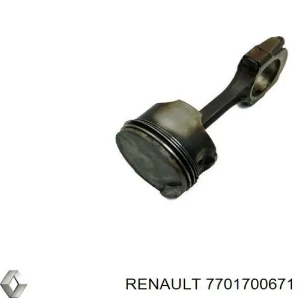 7701700671 Renault (RVI) pistón