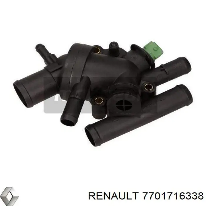 7701716338 Renault (RVI) caja del termostato