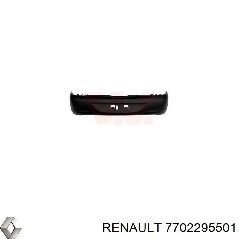 Comprar 7702295501 Renault (RVI) Parachoques