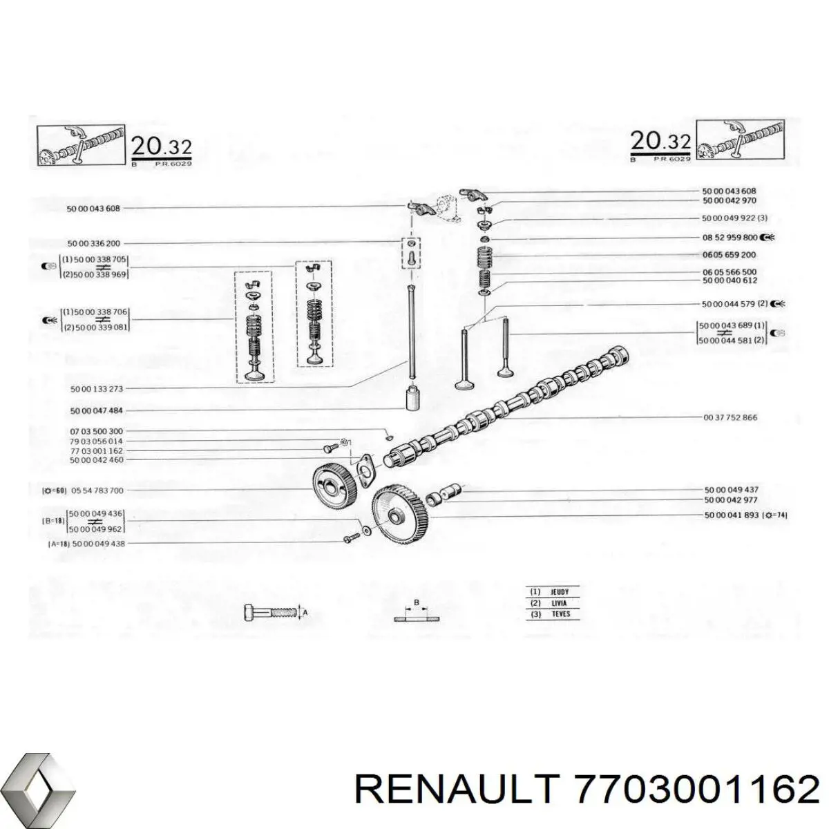  Renault (RVI) 7703101498 precio, desde  