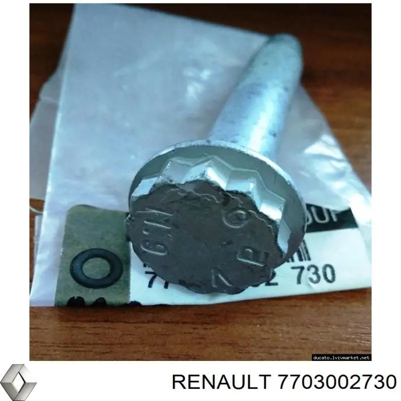 Tornillo de fijación del amortiguador delantero Renault (RVI) 7703002730 precio, desde 8,50 EUR