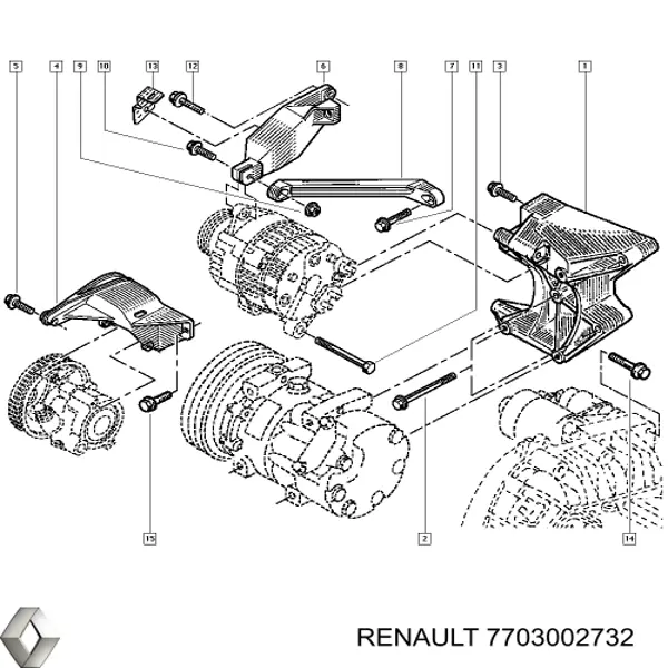  Renault (RVI) 7703002732 precio, desde 14,66 EUR