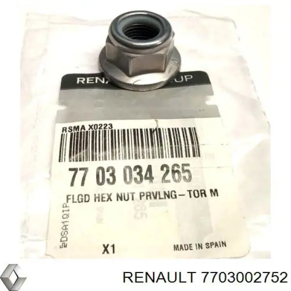  Renault (RVI) 7703002752 precio, desde  