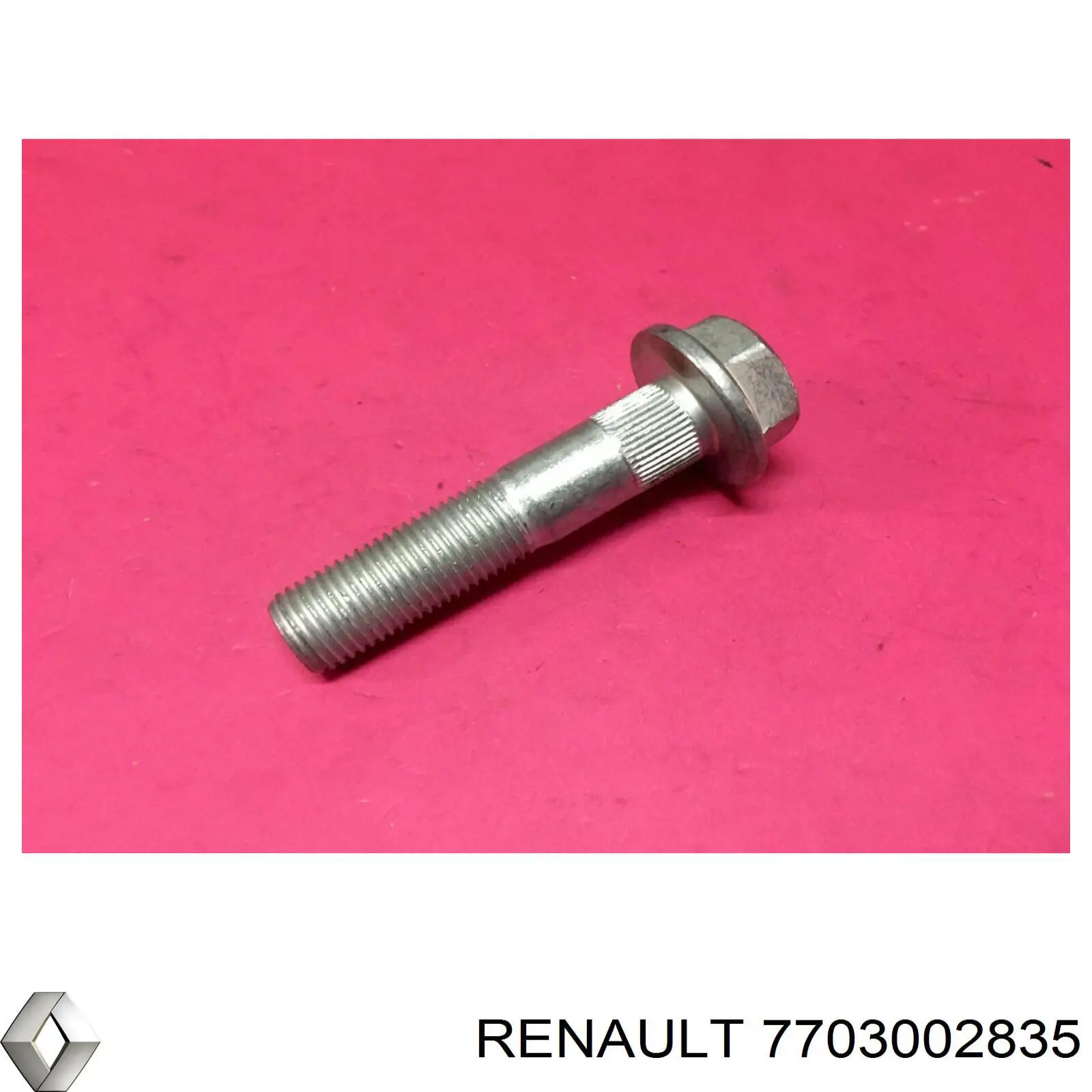 Comprar 7703002835 Renault (RVI) Tornillo de montaje del amortiguador trasero