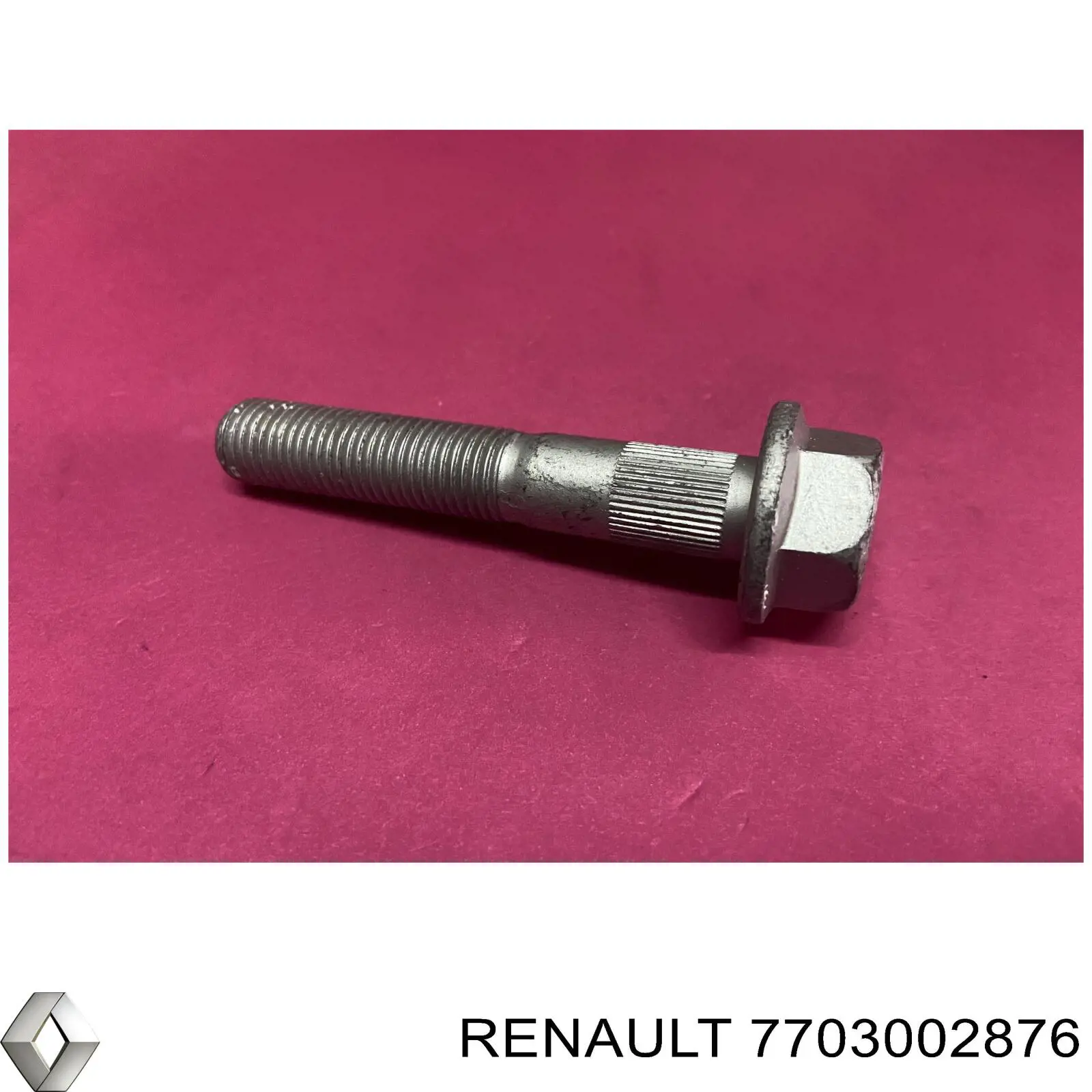 Comprar 7703002876 Renault (RVI) Tornillo de fijación del amortiguador delantero