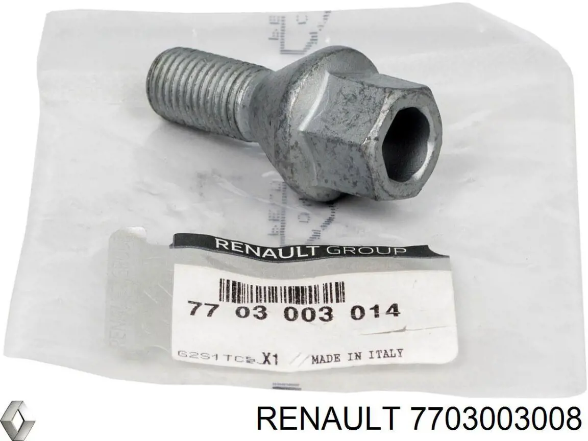 Tornillos para ruedas Renault (RVI) 7703003008 precio, desde 3,40 EUR