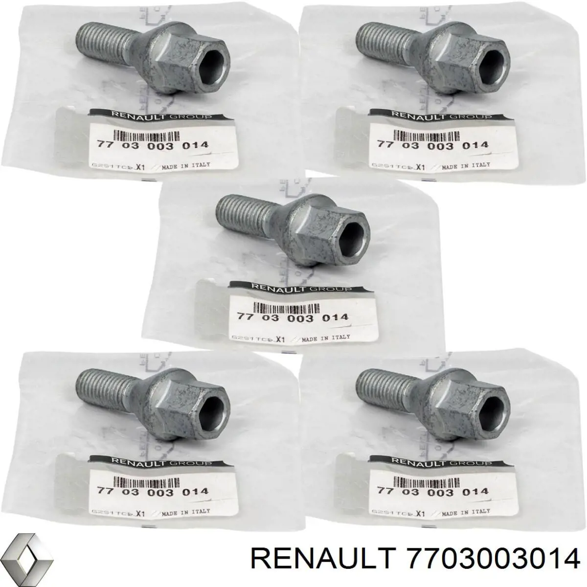 Tornillos para ruedas Renault (RVI) 7703003014 precio, desde 2,34 EUR