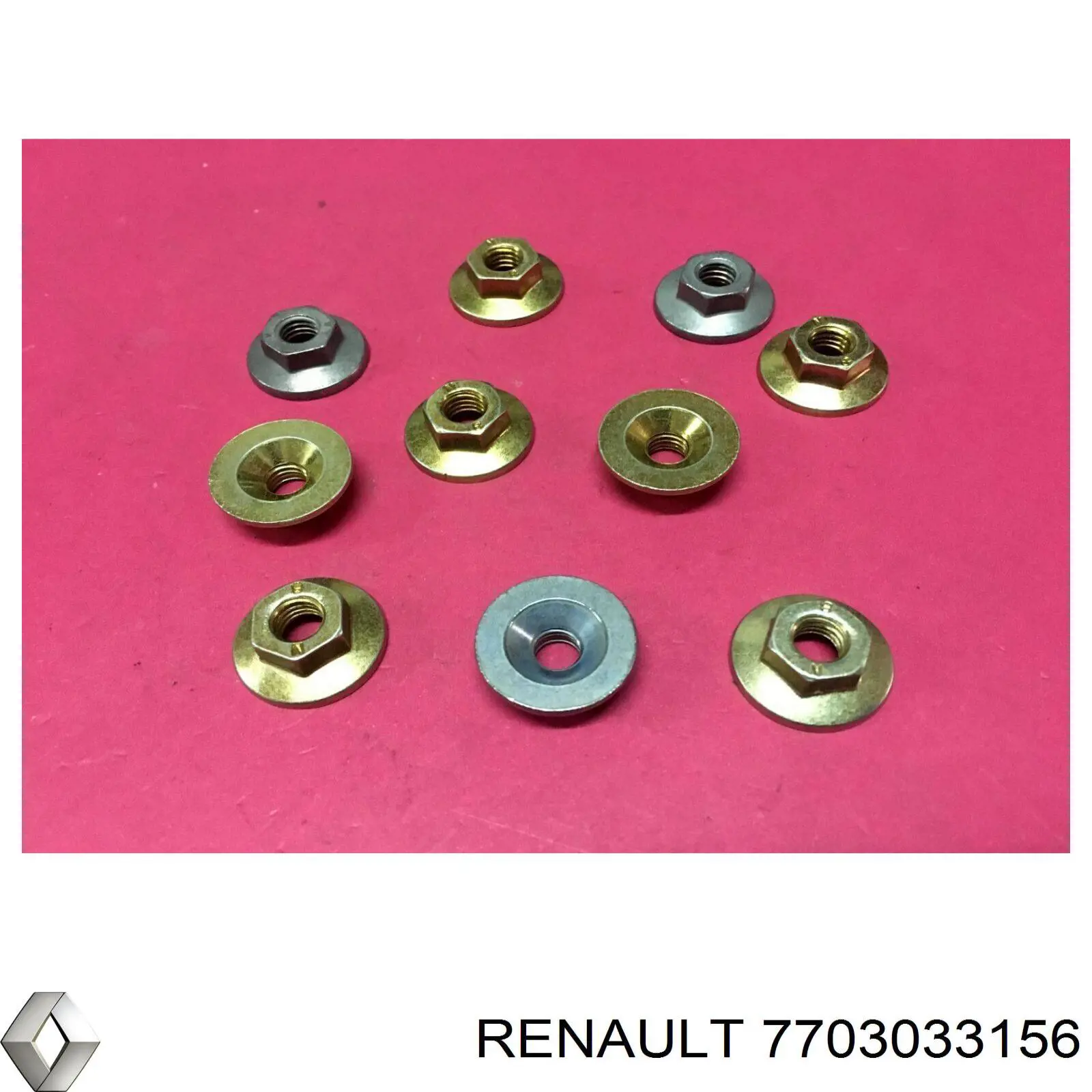 7703033156 Renault (RVI) tuerca, colector de escape