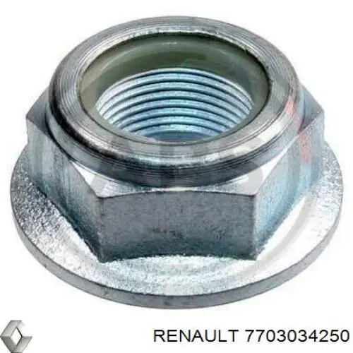 Tuerca del cubo de la rueda delantera Renault (RVI) 7703034250 precio, desde 5,97 EUR