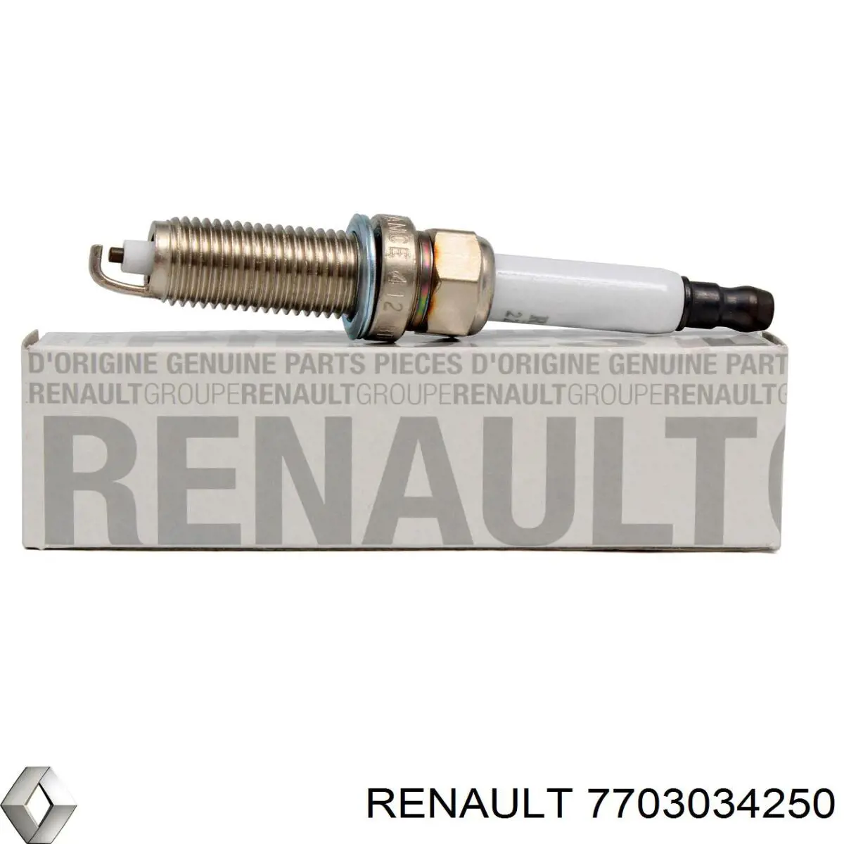 Tuerca del cubo de la rueda delantera 7703034250 Renault (RVI)