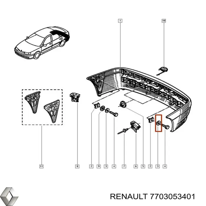  Renault (RVI) 7703053401 precio, desde  
