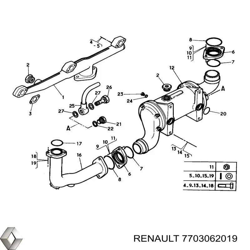 Junta del tapón del cárter de aceite 98429280 Fiat/Alfa/Lancia