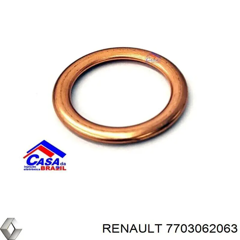 Comprar 7703062063 Renault (RVI) Junta del tapón del cárter de aceite
