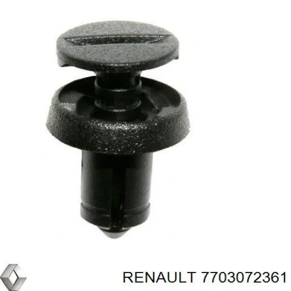 Pistón de fijación del revestimiento de la puerta Renault (RVI) 7703072361 precio, desde 1,60 EUR