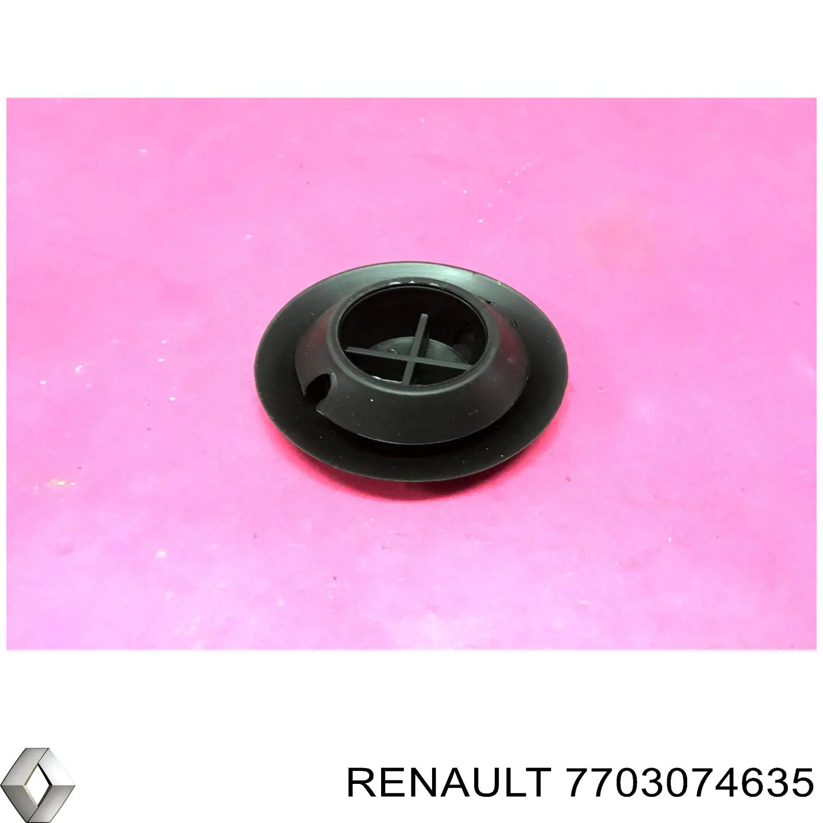 7703074635 Renault (RVI) tapón debajo de la carrocería