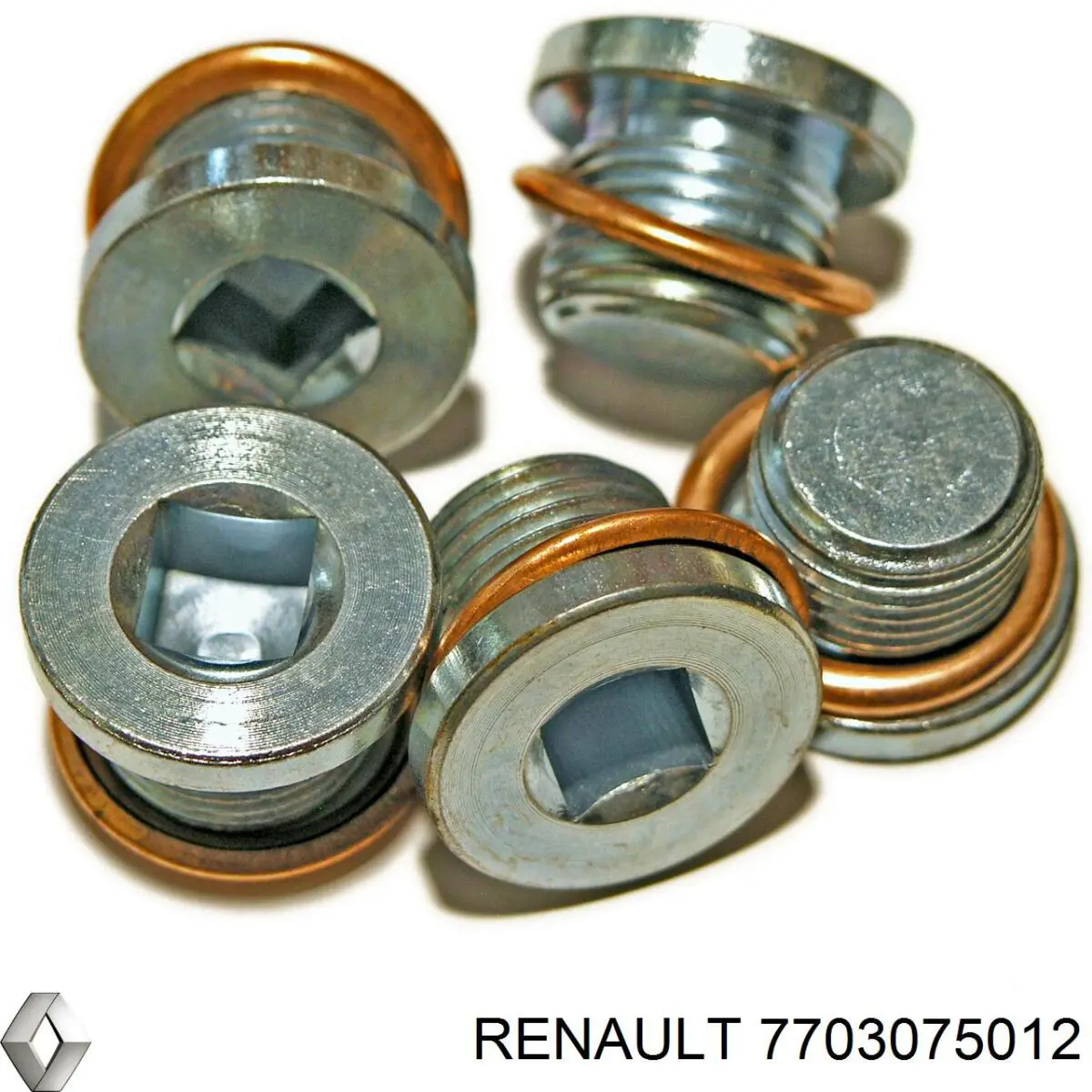 7703075012 Renault (RVI) tapón roscado, colector de aceite