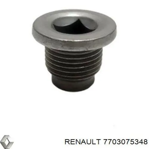 Tapón del cárter de aceite Renault (RVI) 7703075348 precio, desde 1,33 EUR