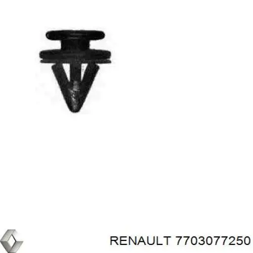 Clip de tapicería de la tapa del maletero Renault (RVI) 7703077250 precio, desde 0,75 EUR