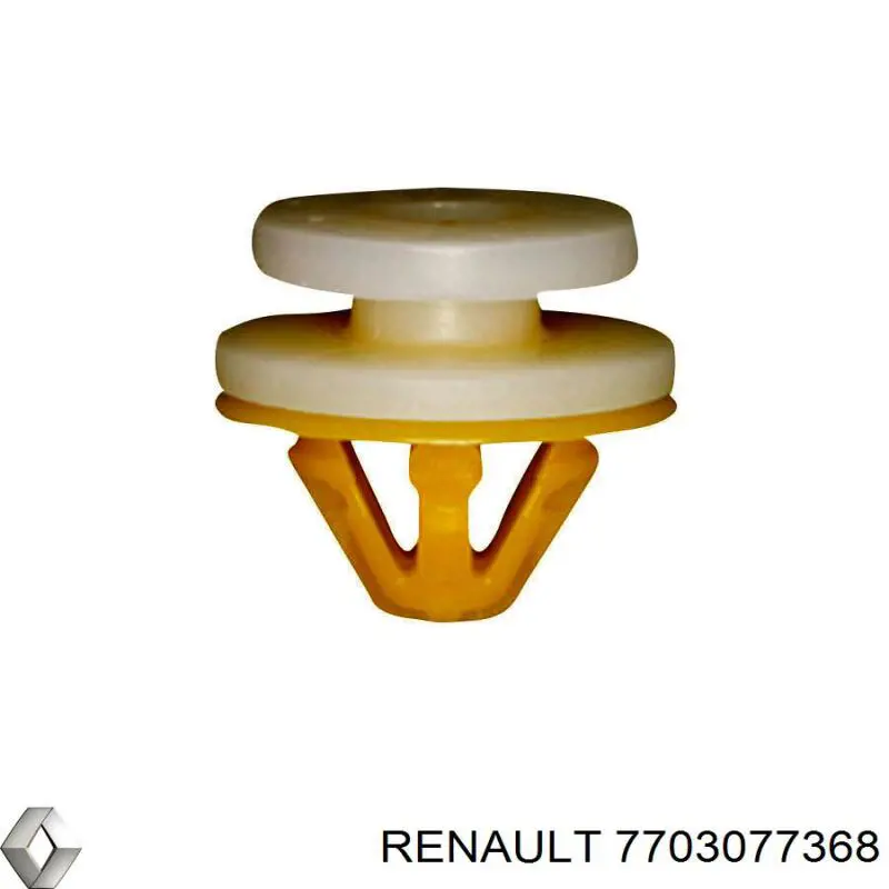 7703077368 Renault (RVI) clips fijación, revestimiento puerta