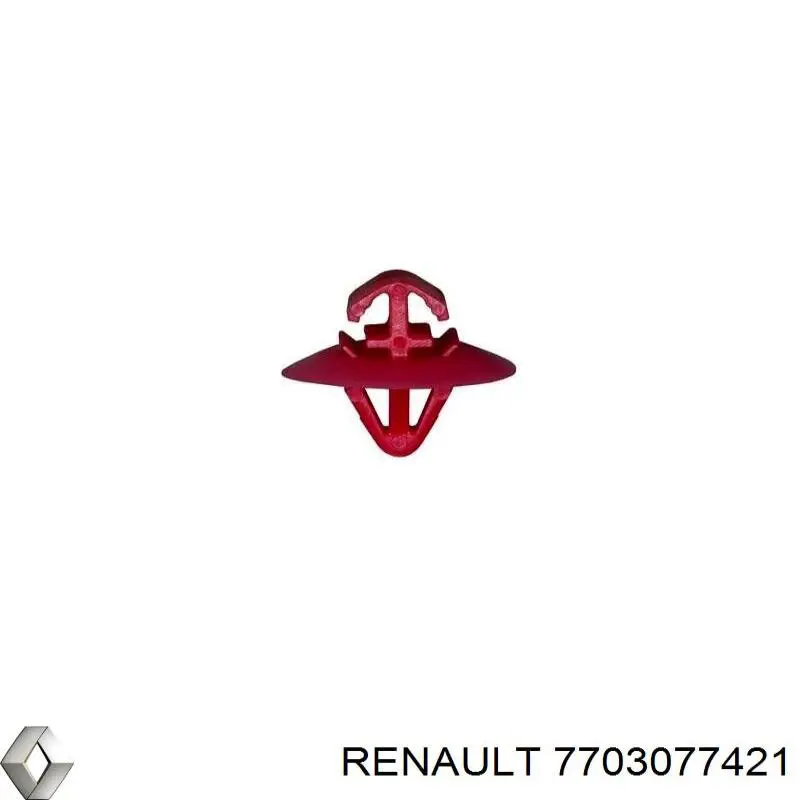 Clip de fijación de moldura de puerta Renault (RVI) 7703077421 precio, desde 0,17 EUR