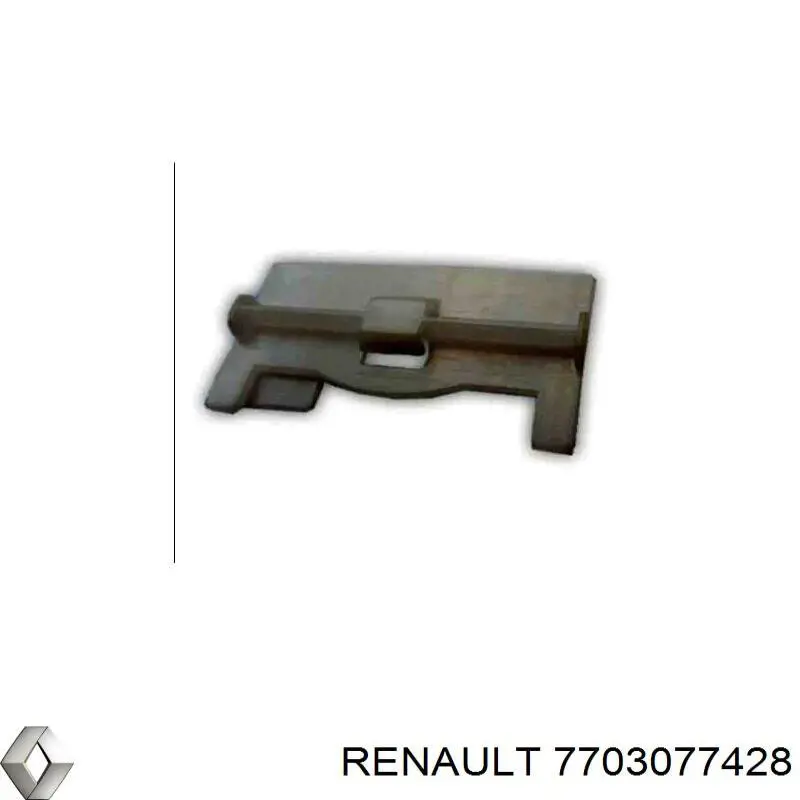 Clip de moldura de techo Renault (RVI) 7703077428 precio, desde 2,18 EUR