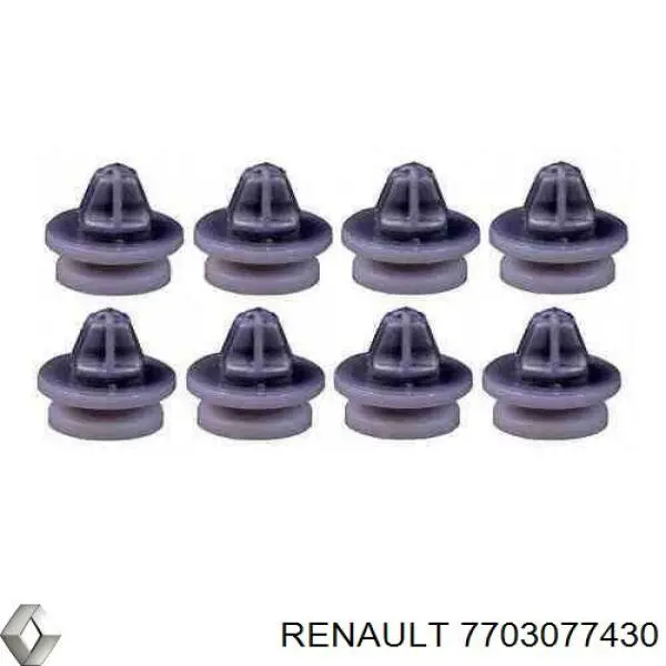 Pistón de fijación del revestimiento de la puerta Renault (RVI) 7703077430 precio, desde 1,29 EUR