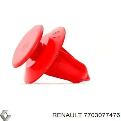 Comprar 7703077476 Renault (RVI) Clip de fijación de revestimiento de puerta