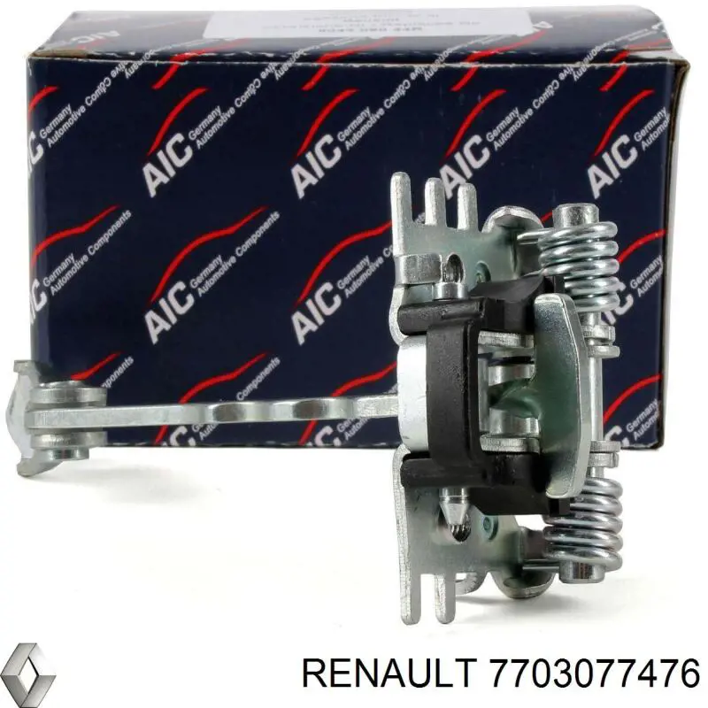 7703077476 Renault (RVI) clips fijación, revestimiento puerta