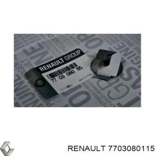 Clip de protección inferior para Renault Scenic (JM0)