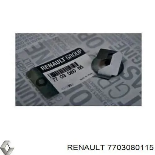 Comprar 7703080115 Renault (RVI) Clip de protección del bajo