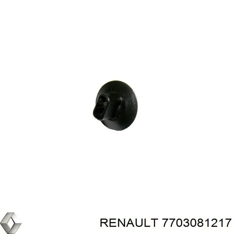 7703081217 Renault (RVI) clips de fijación para rejilla de radiador
