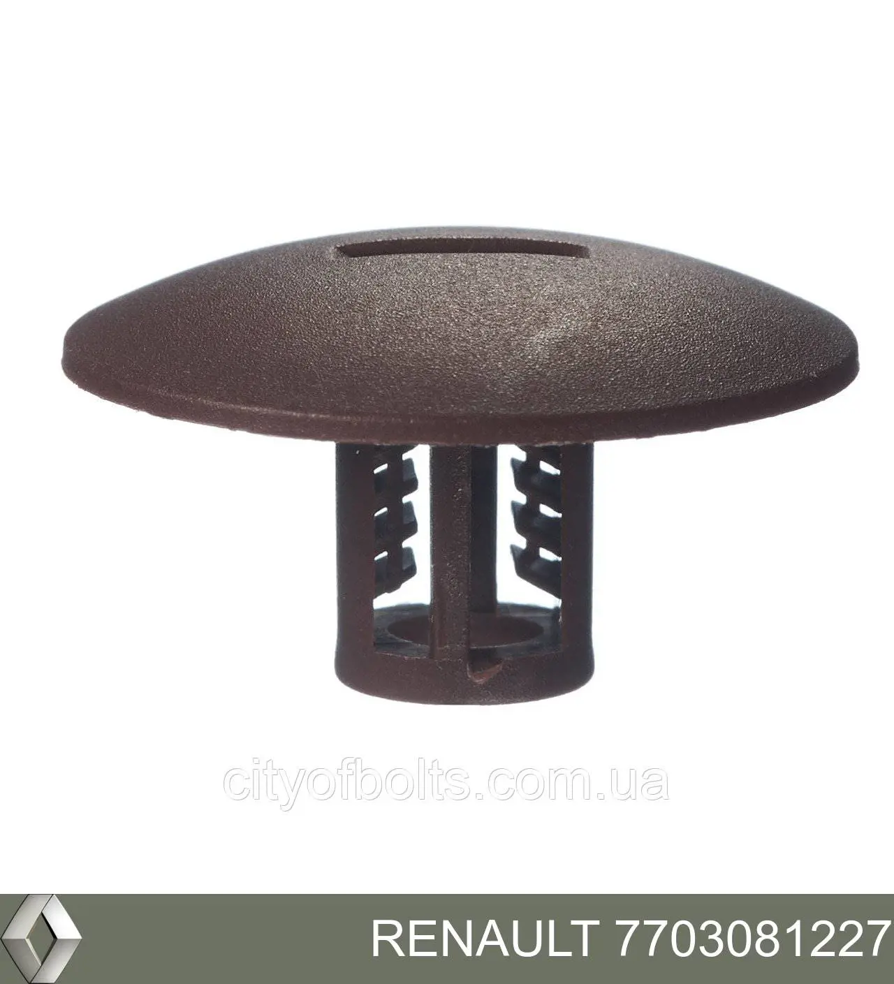 Comprar 7703081227 Renault (RVI) Clip de fijación del guardabarros